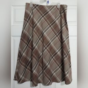 Plaid Croft & Barrow Skirt